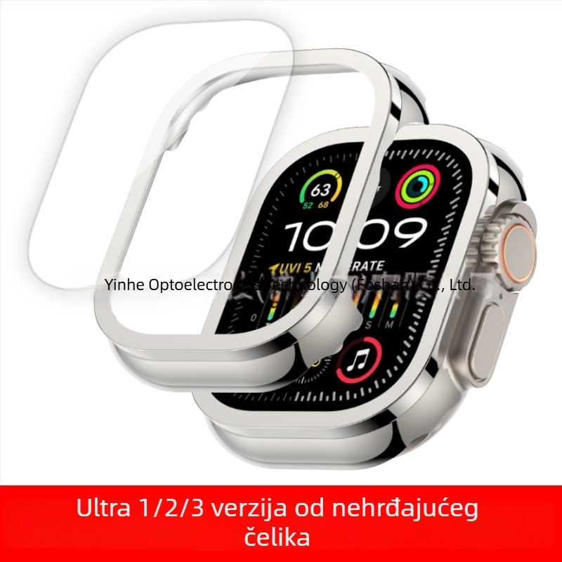 Elektroplatirano metalno kućište za Apple Ultra3 od nehrđajućeg čelika