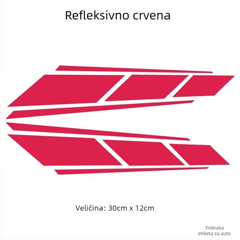 Naljepnice za motocikl za rezervoar, tijelo i prednji dio — reflektirajuće, vodootporne i UV-otporne s cvjetnim motívom