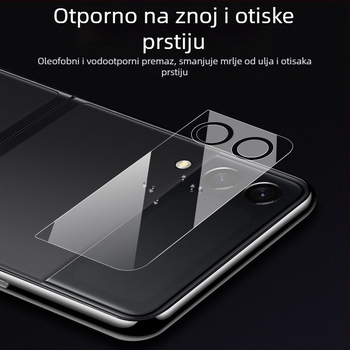 Stakleni zaštitnik leće za Samsung Galaxy Z Flip5 i stražnje kamere Z Fold4, zaštitnik malog zaslona