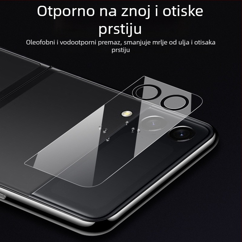 Stakleni zaštitnik leće za Samsung Galaxy Z Flip5 i stražnje kamere Z Fold4, zaštitnik malog zaslona