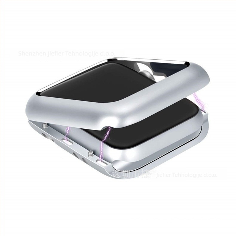 SP zaštitno kućište za Apple Watch — aluminijska legura, magnetska metalna konstrukcija, kompatibilno s iWatch234567, izdano 2019., pakiranje u boji kutije