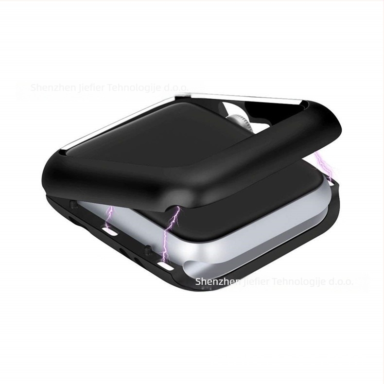 SP zaštitno kućište za Apple Watch — aluminijska legura, magnetska metalna konstrukcija, kompatibilno s iWatch234567, izdano 2019., pakiranje u boji kutije