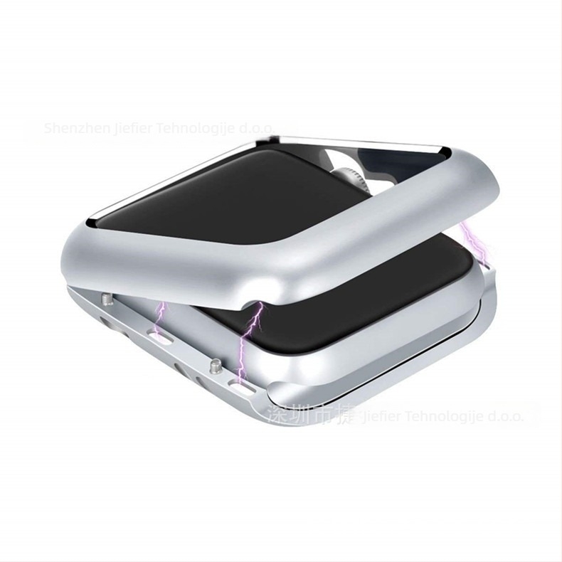 SP zaštitno kućište za Apple Watch — aluminijska legura, magnetska metalna konstrukcija, kompatibilno s iWatch234567, izdano 2019., pakiranje u boji kutije