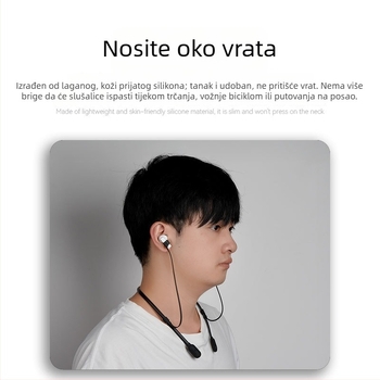 Bluetooth traka za vrat s zaštitom od gubitka za Huawei slušalice i Samsung Buds3 Pro