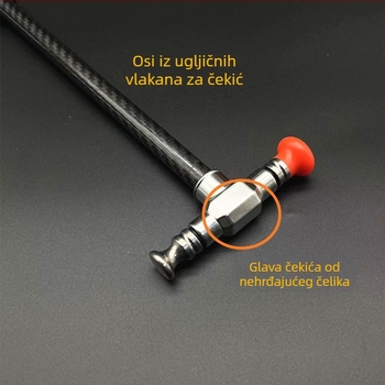 Karbonski čekić za popravak udubljenja na automobilu – udarni i poravnavajući alat