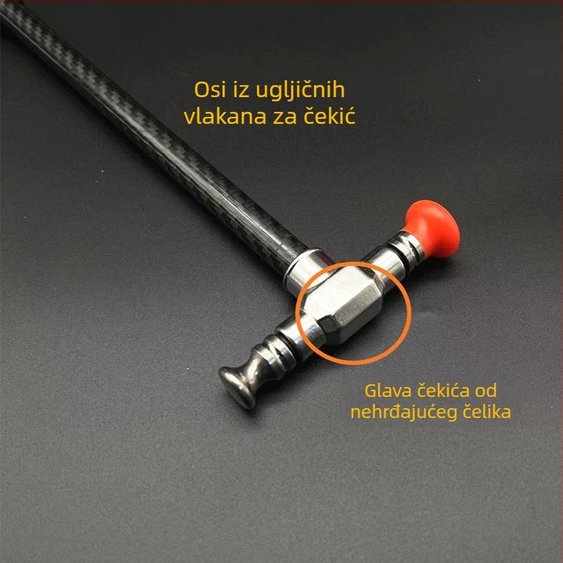 Karbonski čekić za popravak udubljenja na automobilu – udarni i poravnavajući alat