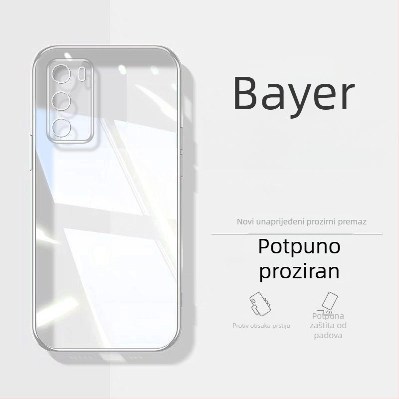 Murdinger silikonska futrola za Huawei P40 / P40 Pro, stražnji kućište, jednostavan dizajn, elektroplatirani završetak, zaštita od pada