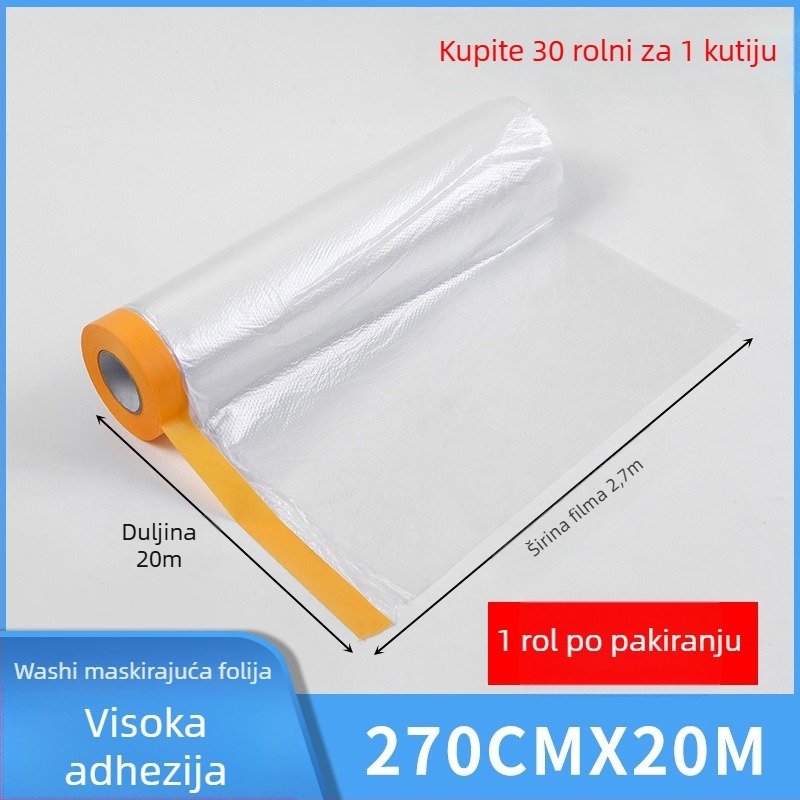 Folina za zaštitu spreja boje i maskirajuća folija za zidove, namještaj i automobile – zaštita zidova, zaštita namještaja, zaštita automobila