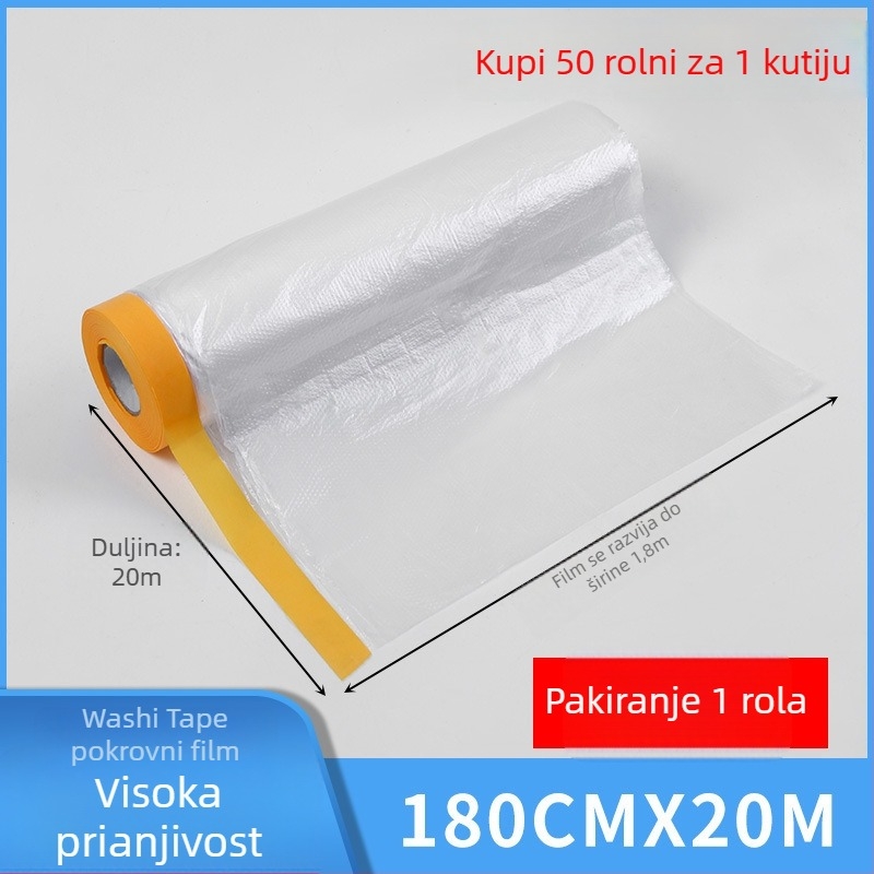 Folina za zaštitu spreja boje i maskirajuća folija za zidove, namještaj i automobile – zaštita zidova, zaštita namještaja, zaštita automobila