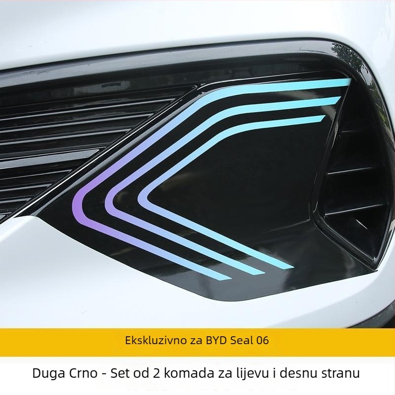 BYD Seal 06dmi dekorativna naljepnica za prednji branik s reflektirajućim filmom, magnetska instalacija