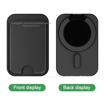 MagSafe držač kartica za iPhone — umjetna koža, višekutni stalak, magnetsko zatvaranje, prilagodba i tisk logotipa