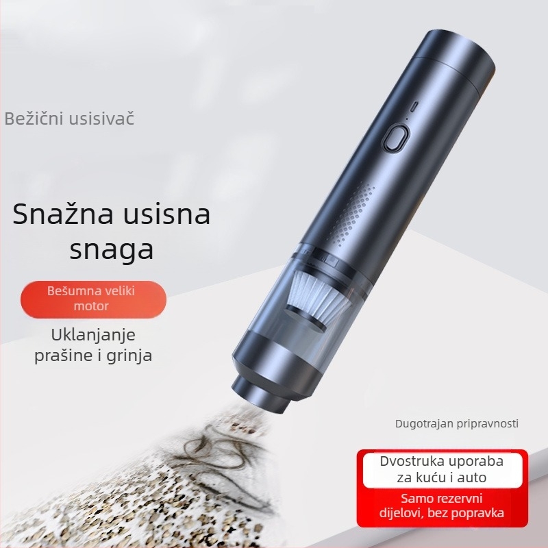 Dai Sheng prijenosni usisavač za automobil, 90W, 9000Pa, punjivi, 111-240V