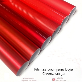 Film za promjenu boje automobila – PVC, debljina 0,18 mm; pogodan za automobile, namještaj i računala; serija filmova za promjenu boje