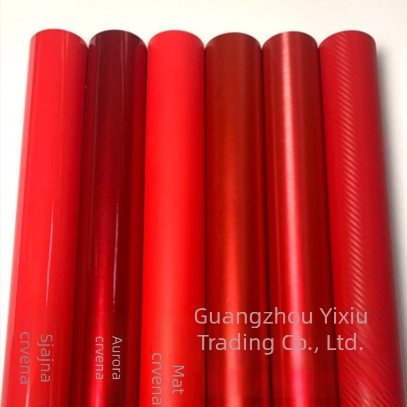 Film za promjenu boje automobila – PVC, debljina 0,18 mm; pogodan za automobile, namještaj i računala; serija filmova za promjenu boje