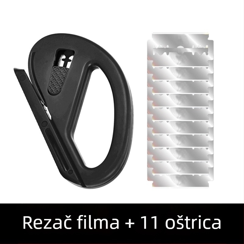 Coolness Alat za automobilsku foliju – Višenamjenski nož za rezanje filma, scraper, plastika