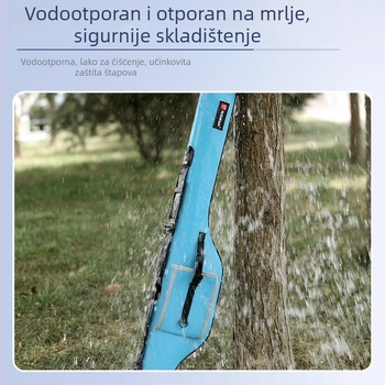 PU vodootporna tvrda torba za rijeku – za štapove i opremu, prijenosna