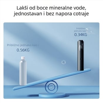 Automobilski usisavač – prijenosni ručni, dvostruka namjena: usisavanje i puhati, bežični, punjivi, 5V, 55W, 5500Pa