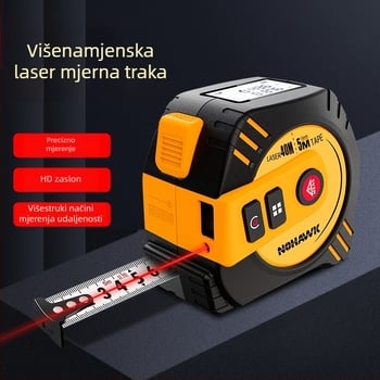 Laserski daljinomjer - Ručna laserska mjerač s infracrvenim pravilo, visokoprecizan elektronički mjerni alat, industrijske klase lasersko mjerenje