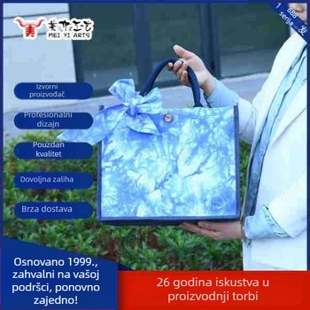 Nova torbica u etničkom stilu Yunnan, torba s tie-dye platnom, crossbody torba, ženska torba, originalni dizajn