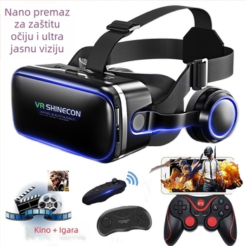 VR naočale s 4K rezolucijom, 3D stereo i integriranim ručnim kontrolerom