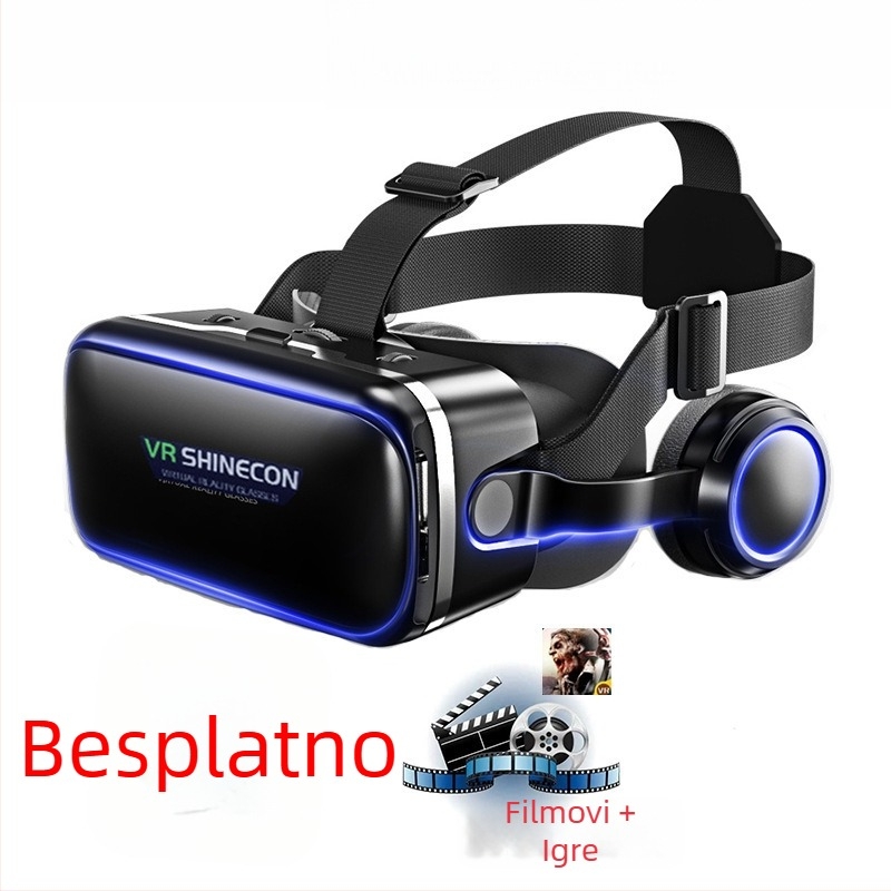 VR naočale s 4K rezolucijom, 3D stereo i integriranim ručnim kontrolerom