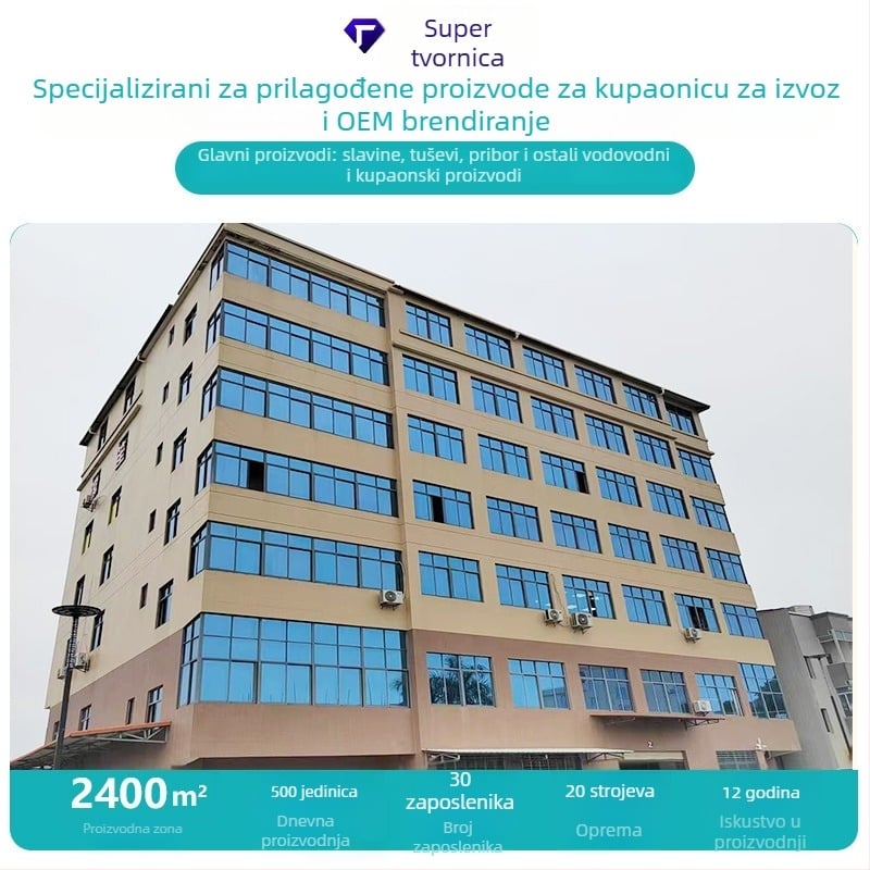 Kuhinjska slavina od 304 nehrđajućeg čelika, zidna montaža, dvostruki izlaz, 360° rotacija, samo hladna voda