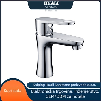 HL-09 serija bakrenih miješajućih mješalica za kuhinju i kupaonicu, stolna instalacija, keramičko jezgro ventila