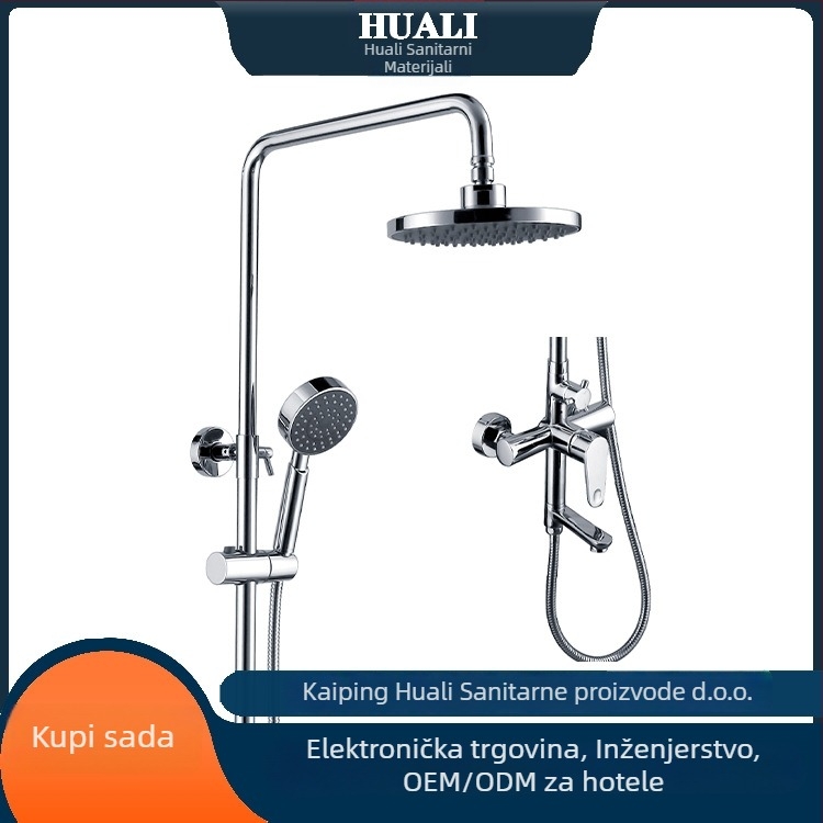 HL-09 serija bakrenih miješajućih mješalica za kuhinju i kupaonicu, stolna instalacija, keramičko jezgro ventila