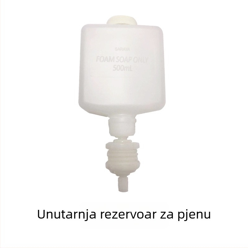 Ručni dozator antiseptika za ruke GMD500, plastični, ručno pritiskanje, moder minimalistički dizajn