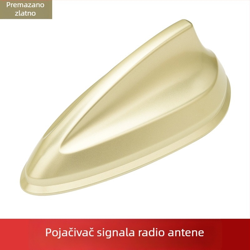 Automobilska antena s dizajnom šarkfin, univerzalna, montaža ljepilom, 12V, 12A, vijek trajanja 99999