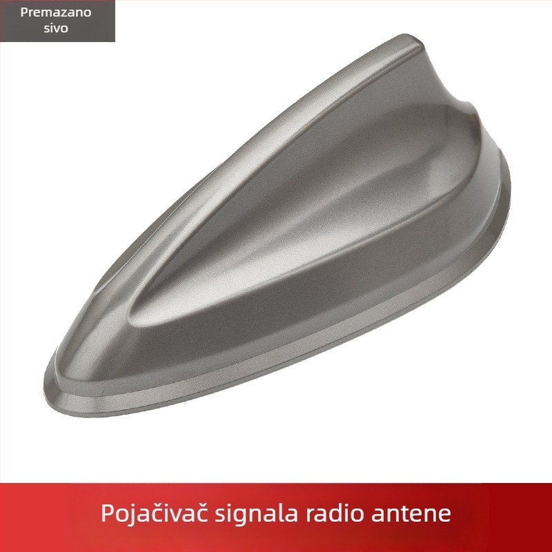 Automobilska antena s dizajnom šarkfin, univerzalna, montaža ljepilom, 12V, 12A, vijek trajanja 99999