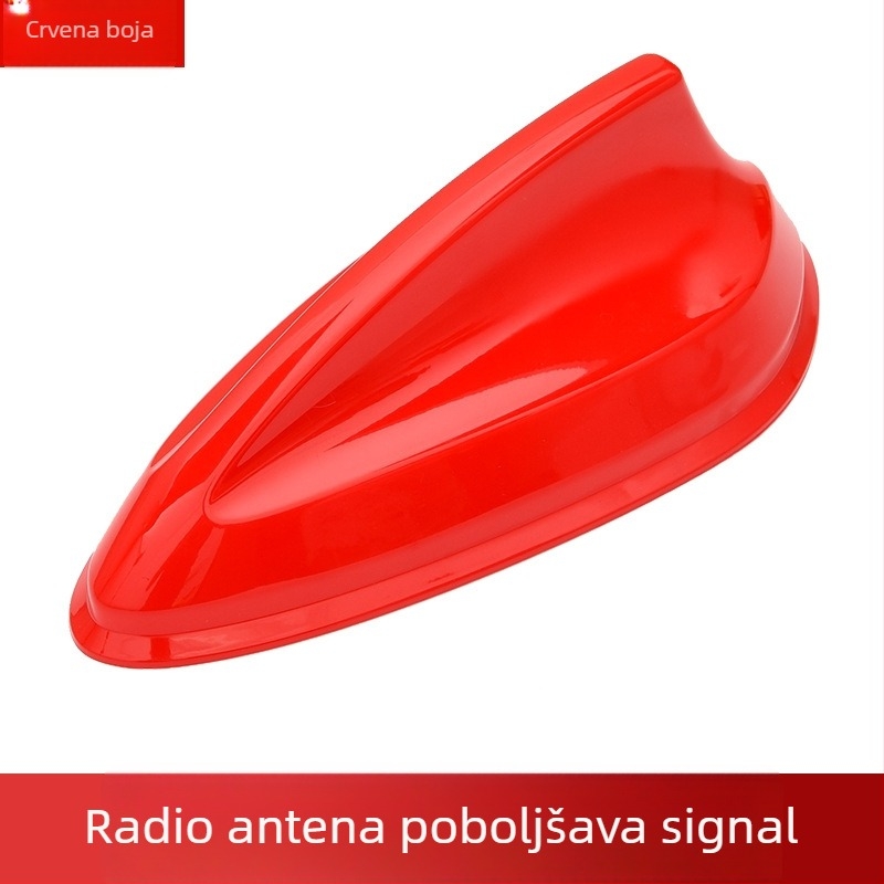 Automobilska antena s dizajnom šarkfin, univerzalna, montaža ljepilom, 12V, 12A, vijek trajanja 99999