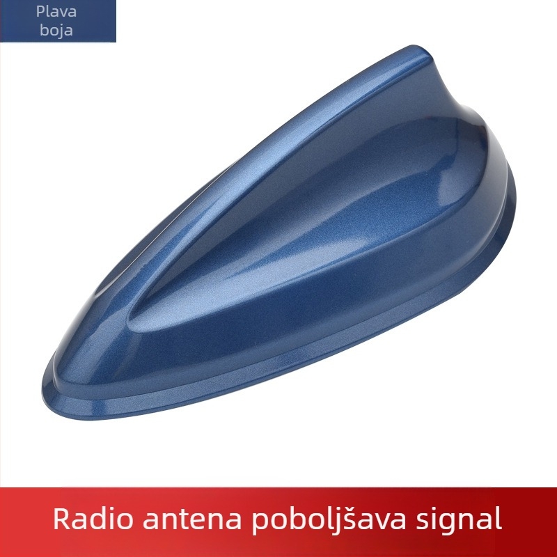 Automobilska antena s dizajnom šarkfin, univerzalna, montaža ljepilom, 12V, 12A, vijek trajanja 99999