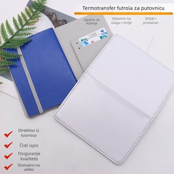 Korištenje sublimacije za pasoš, prazne materijale za prijenos topline, više boja, organizator putnih dokumenata