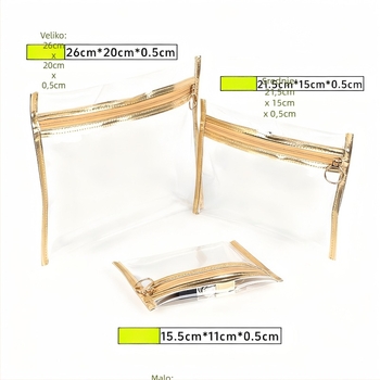 TPU držač za putovnicu i dokumente – kubični vodootporni džep za kartice, putovanja, višenamjenski