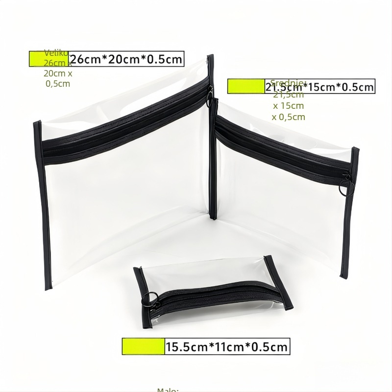 TPU držač za putovnicu i dokumente – kubični vodootporni džep za kartice, putovanja, višenamjenski