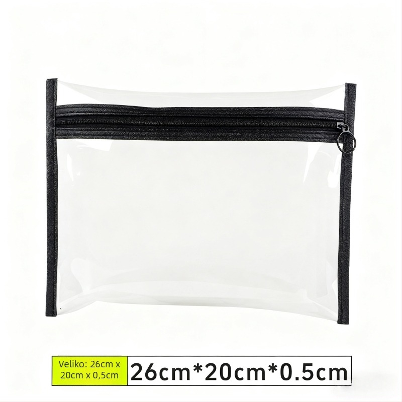 TPU držač za putovnicu i dokumente – kubični vodootporni džep za kartice, putovanja, višenamjenski