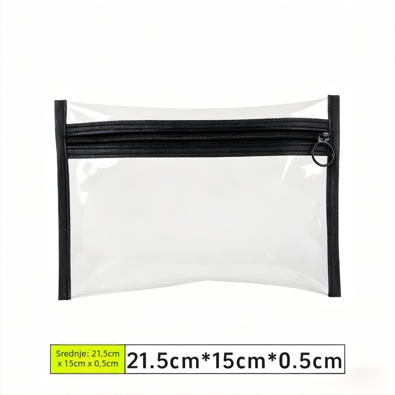 TPU držač za putovnicu i dokumente – kubični vodootporni džep za kartice, putovanja, višenamjenski