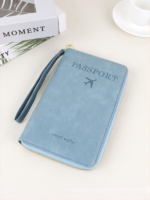 Puxin RFID držač putovnice — PU materijal, proširenje, pohrana karata i dokumenata, zatvarač protiv krađe, poslovno putovanje