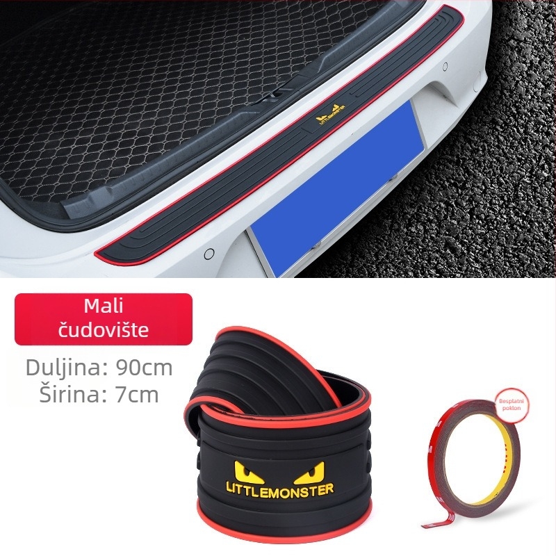 Incarnation Voyage PVC zaštitna traka za prtljažnik, tip branika, model PVC trunk protection strip, opća kompatibilnost