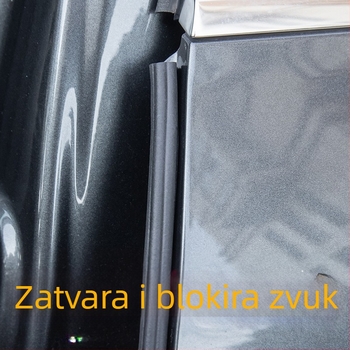 Brtveni trak za automobil – Tip B, univerzalni, gumeni, za vrata, prtljažnik i haubu