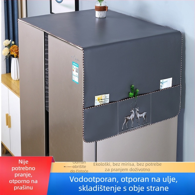 Nordijski stil zaštitna krpa za vrh hladnjaka, bubanj perilice i mikrovalnu — vodoodporna i otporna na masnoće