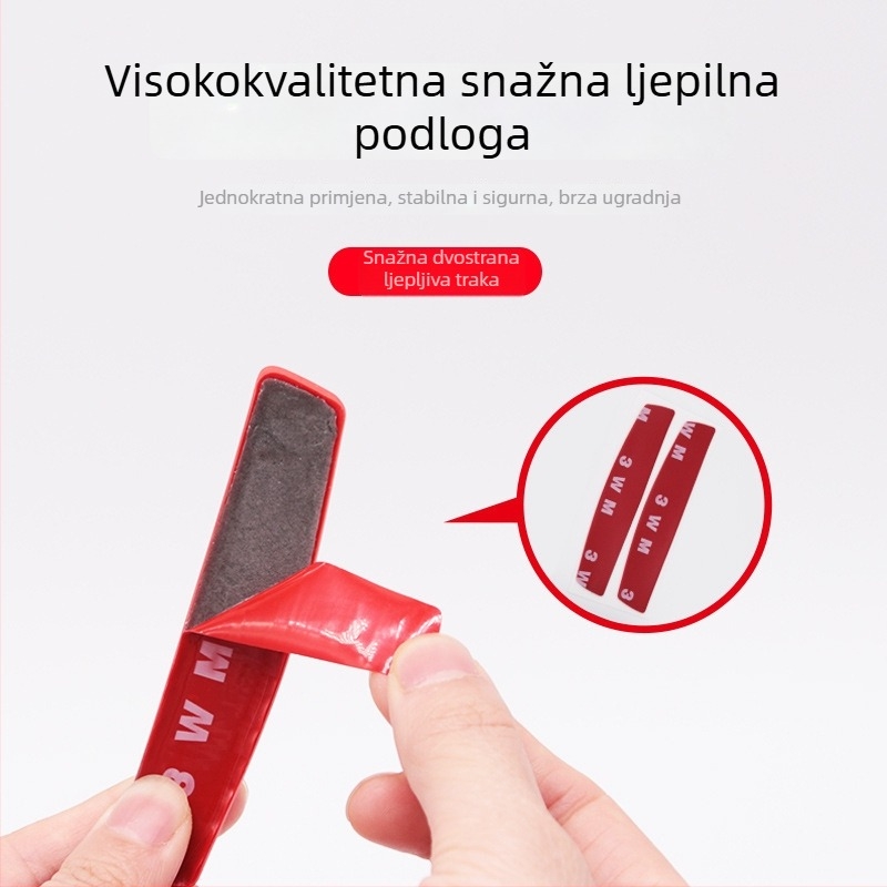Traka za zaštitu vrata od udara – Jun Chang, PVC, set od 4 kom, univerzalna primjena