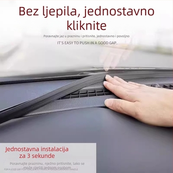Gumena brtvila za središnju kontrolnu ploču Xpeng, silikon materijal, model Xpeng central control sealing strip