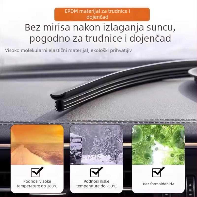 Gumena brtvila za središnju kontrolnu ploču Xpeng, silikon materijal, model Xpeng central control sealing strip