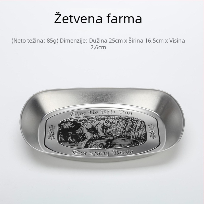 Voćni tanjur u obliku broda, retro metalna posuda, europski vanjski stil — Senye lotto, lansirano ljeto 2021