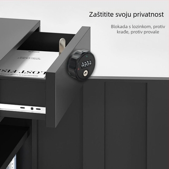 Mehanička brava ormariću s brojčanom kombinacijom, ABS+ cinkova legura, univerzalno za drvene i metalne ormariće, model 660329