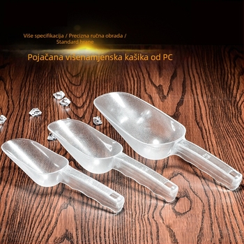 Kuhinjska lopatica s protivkliznim držalom od PC plastike, moderan minimalistički stil (Materijal: Plastika; Držač: PC plastika; Funkcija: Protivklizanje; Stil: Moderni minimalizam)