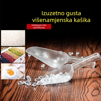 Kuhinjska lopatica s protivkliznim držalom od PC plastike, moderan minimalistički stil (Materijal: Plastika; Držač: PC plastika; Funkcija: Protivklizanje; Stil: Moderni minimalizam)