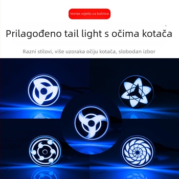 LED stražnje svjetlo za motocikl - Model 1157126, 12V, Aluminij, Vijek trajanja 50000h